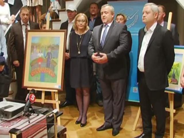 Фонд Игоря Янковского представил художественную выставку детских картин Фонд Игоря Янковского представил художественную выставку детских картин