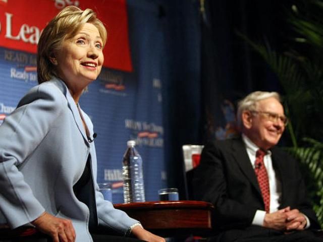 Наступним президентом США буде Гілларі Клінтон, — Баффетт Наступним президентом США буде Гілларі Клінтон, — Баффетт