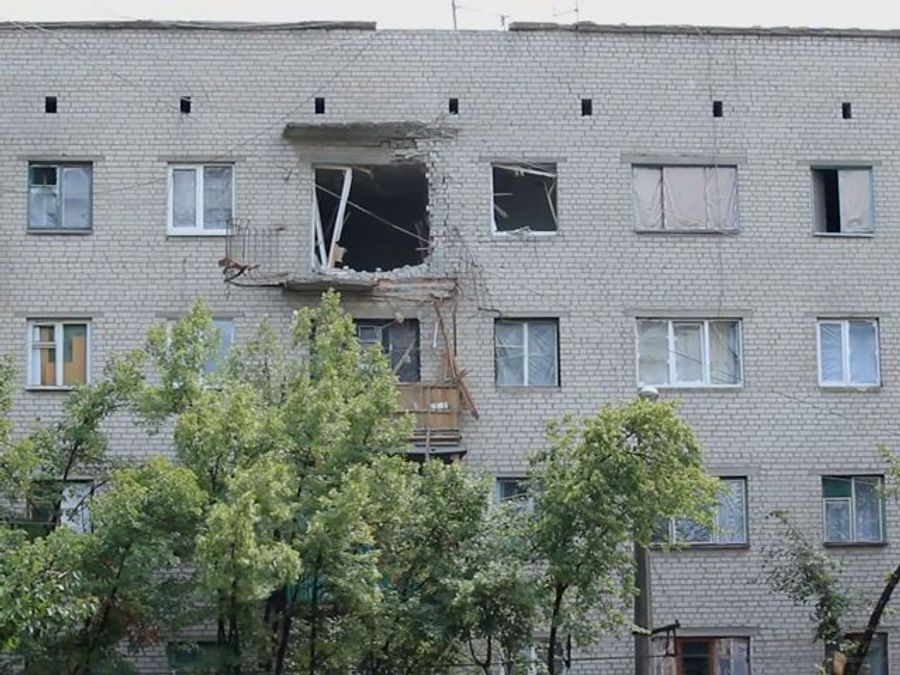 Люди продолжают возвращаться в Славянск (Видео)