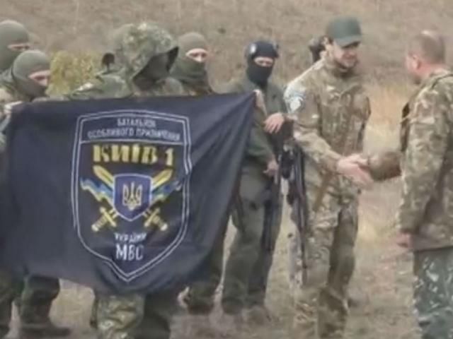 Под Одессой прошли обучение новосозданной спецроты "Болград"