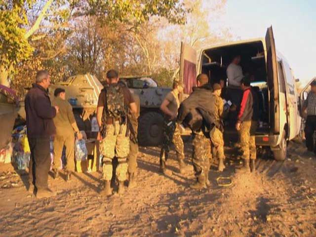 Военные АТО получили гуманитарную помощь из Черкасс (Видео)