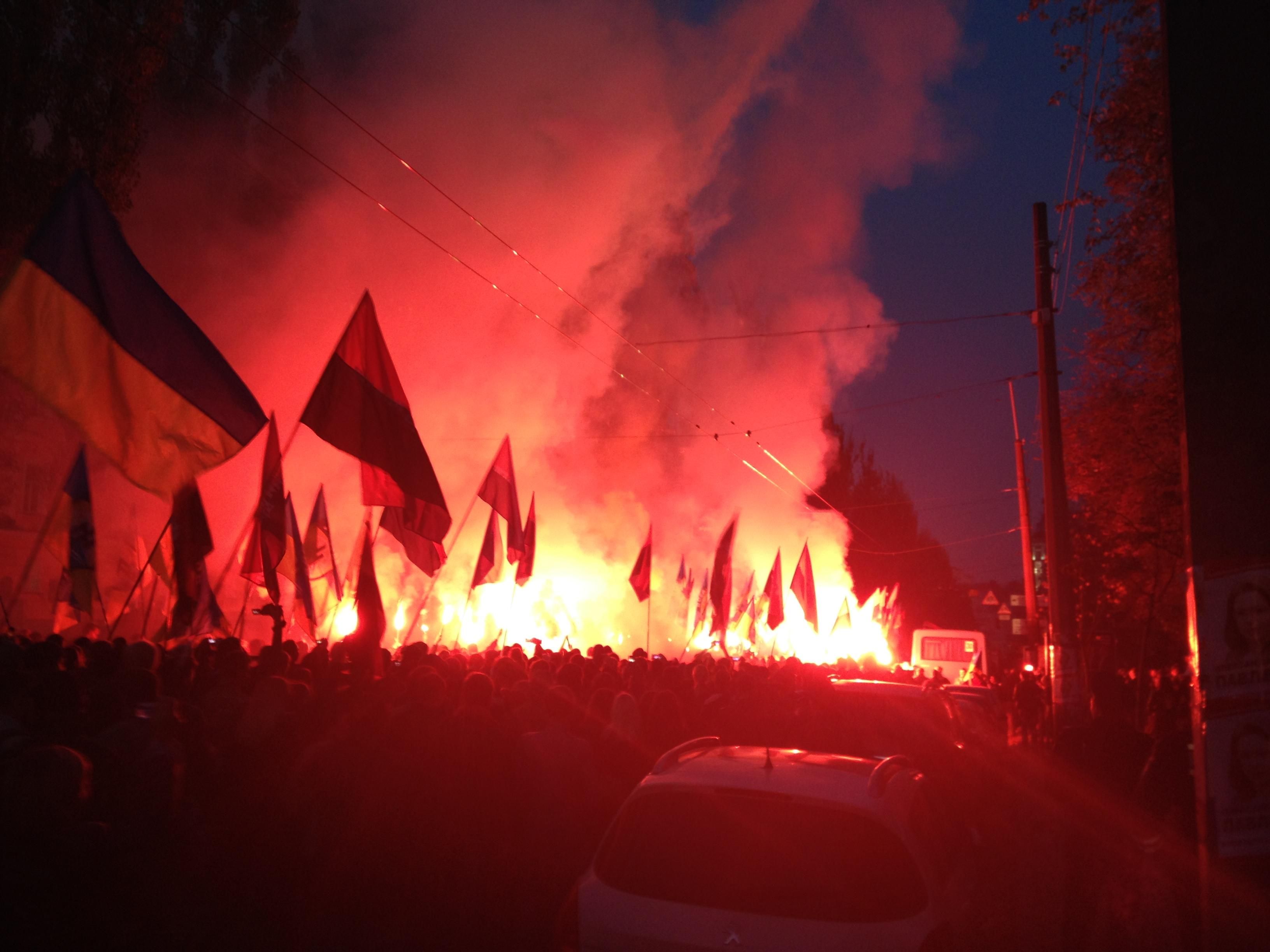 Києвом також пройшов Марш Героїв (Фото) Києвом також пройшов Марш Героїв (Фото)