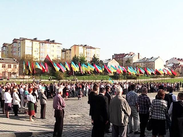 День Героев: Во Львове почтили память погибших воинов УПА