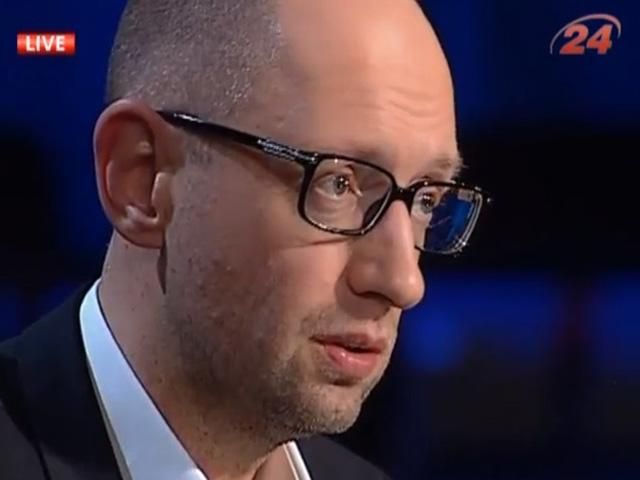 Чтобы начинать переговоры с Россией, нужно восстановить территориальную целостность, — Яценюк
