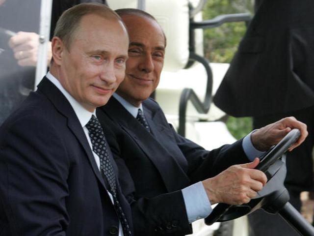 Путін заїхав в гості до свого старого друга Берлусконі, — прес-секретар
