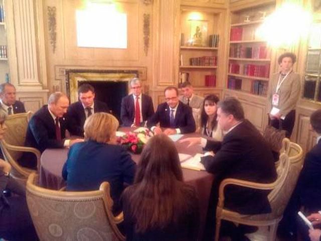 Порошенко почав другу зустріч із Путіним Порошенко почав другу зустріч із Путіним