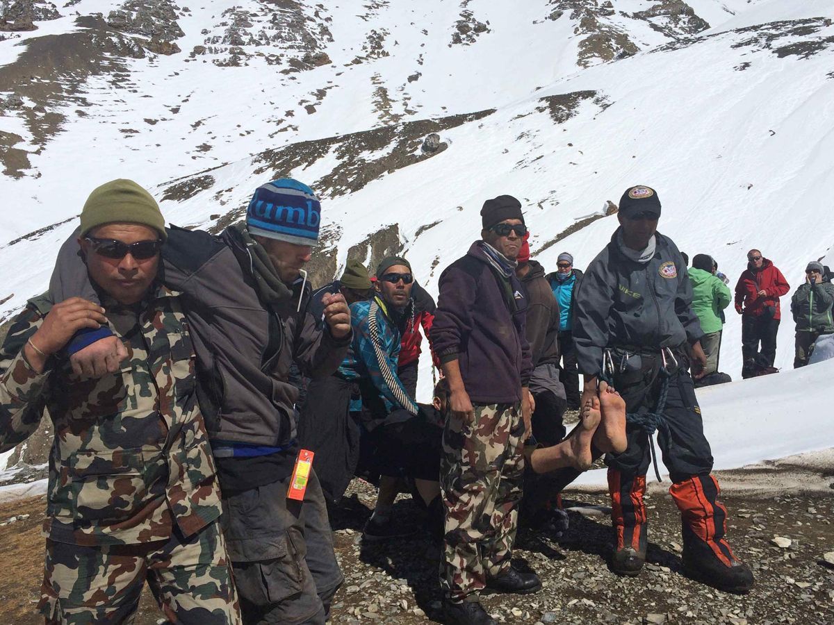 Снежная буря в Гималаях унесла жизни 43 человек Снежная буря в Гималаях унесла жизни 43 человек