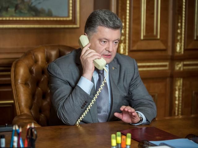 Порошенко обговорив з Путіним газове питання та припинення вогню