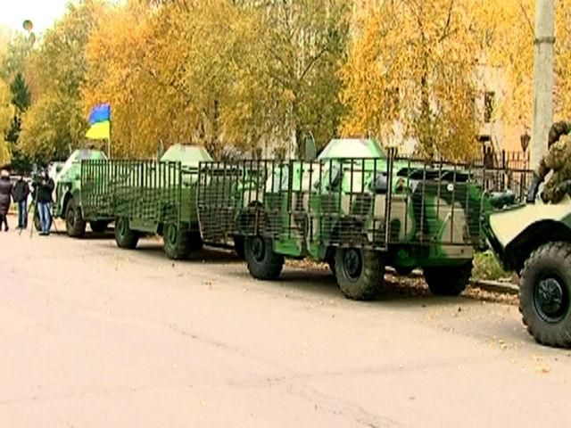 Полтавские предприятия за свой счет отремонтировали 5 бронемашин