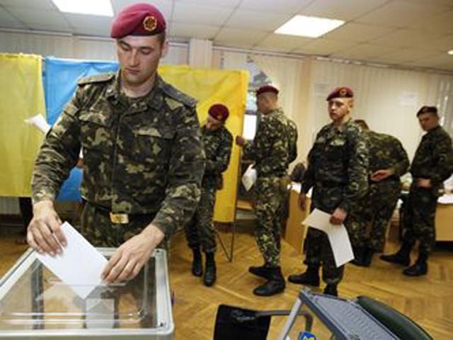 Станом на 15:00 проголосувало 75% солдатів-строковиків, — Міноборони Станом на 15:00 проголосувало 75% солдатів-строковиків, — Міноборони