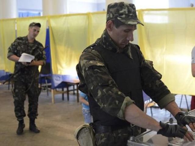Проголосували близько 80% військових в зоні АТО, — РНБО