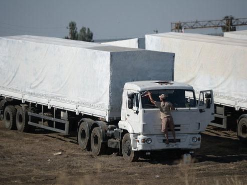 Російський "гумконвой" для Донбасу — уже в Ростовській області Російський "гумконвой" для Донбасу — уже в Ростовській області