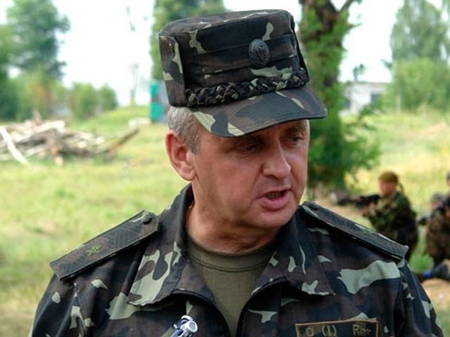 Муженко отправился в зону АТО Муженко отправился в зону АТО