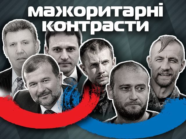 Мажоритарні контрасти: хто ходитиме новими кулуарами (Інфографіка) Мажоритарні контрасти: хто ходитиме новими кулуарами (Інфографіка)