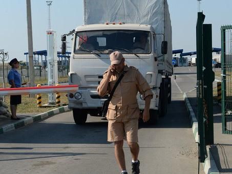 "Гумконвой" повернувся на "батьківщину", — МНС Росії "Гумконвой" повернувся на "батьківщину", — МНС Росії