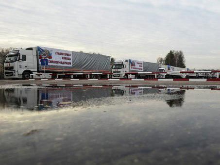 Російська "гуманітарка" покинула Україну, — РНБО Російська "гуманітарка" покинула Україну, — РНБО