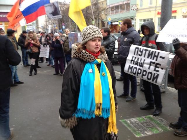 В Москве прошел немногочисленный антипутинский митинг (Фоторепортаж)
