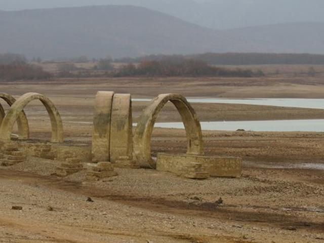 У Севастополі обміліло водосховище: вода буде за графіком