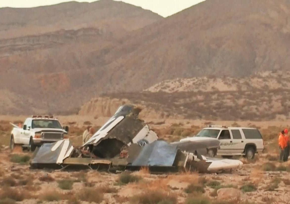 У США розбився туристичний космоліт Річарда Бренсона У США розбився туристичний космоліт Річарда Бренсона