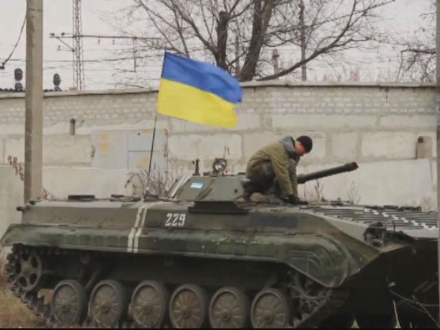 В освобожденной Авдеевке обустроили блокпост В освобожденной Авдеевке обустроили блокпост