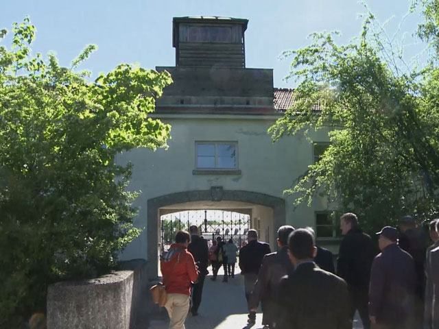 В Германии похищены ворота концлагеря Дахау (Видео) В Германии похищены ворота концлагеря Дахау (Видео)