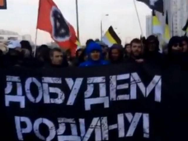 Марш в Москве: "ДНР" — гори в огне! (Видео)