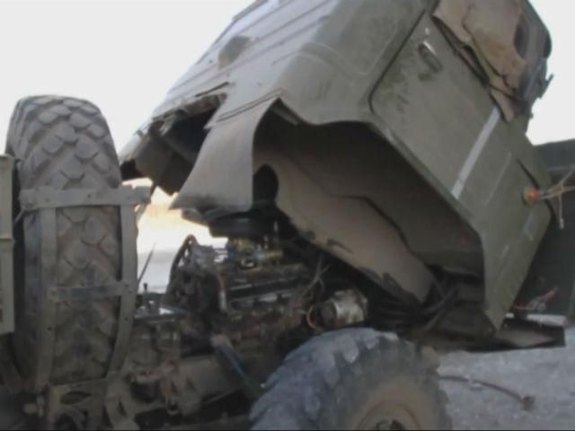 Украинские военные держат оборону возле Дебальцево Украинские военные держат оборону возле Дебальцево