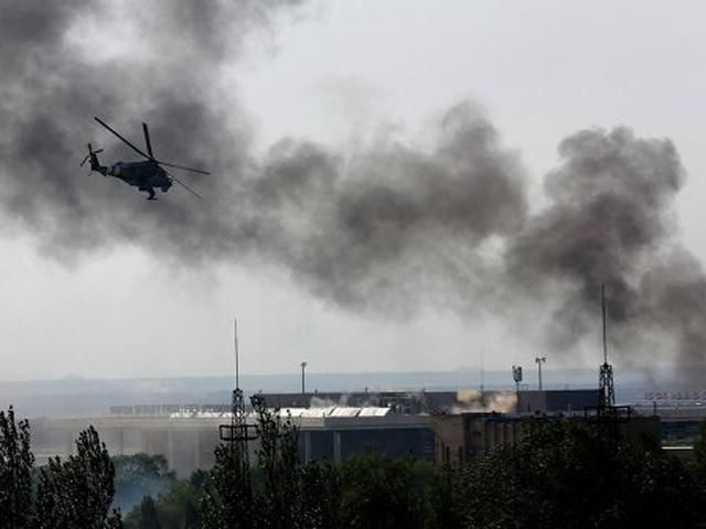 В Донецке снаряд попал в церковь. Мощные залпы не прекращаются (Видео)