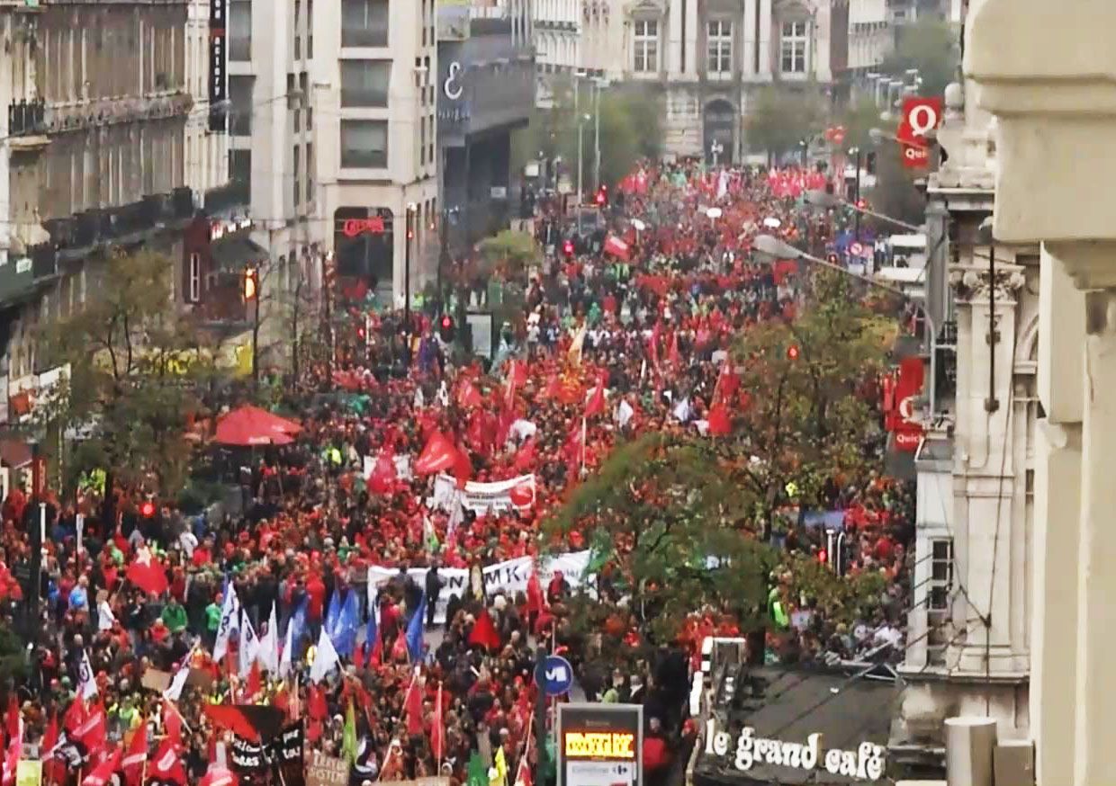 Бельгійці протестують проти політики уряду