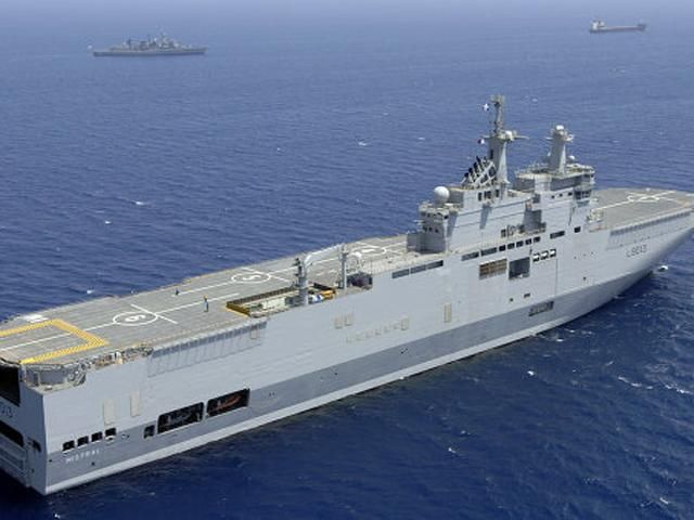 Франція не бачить підстав для передачі "Містралів" Росії Франція не бачить підстав для передачі "Містралів" Росії