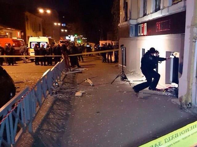 Камери зафіксували підривників харківського пабу, — МВС Камери зафіксували підривників харківського пабу, — МВС