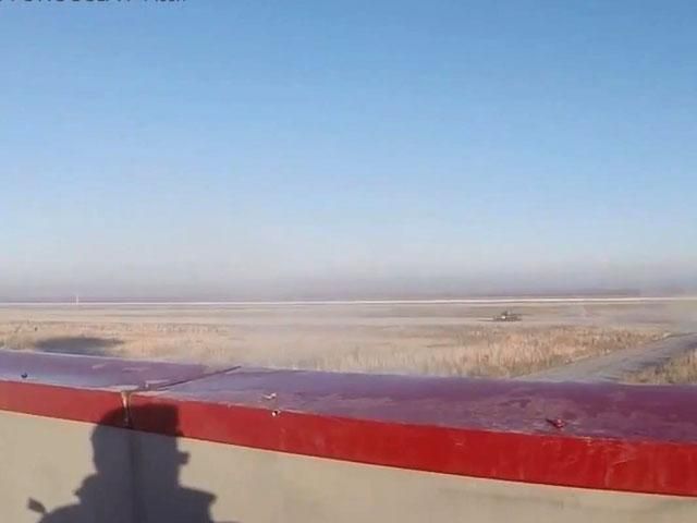 Украинский танкист попал в террористов на скорости 60 км/ч