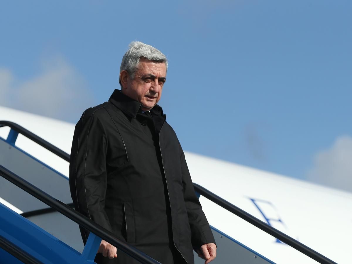 Президент Вірменії відвідав окупований Карабах Президент Вірменії відвідав окупований Карабах