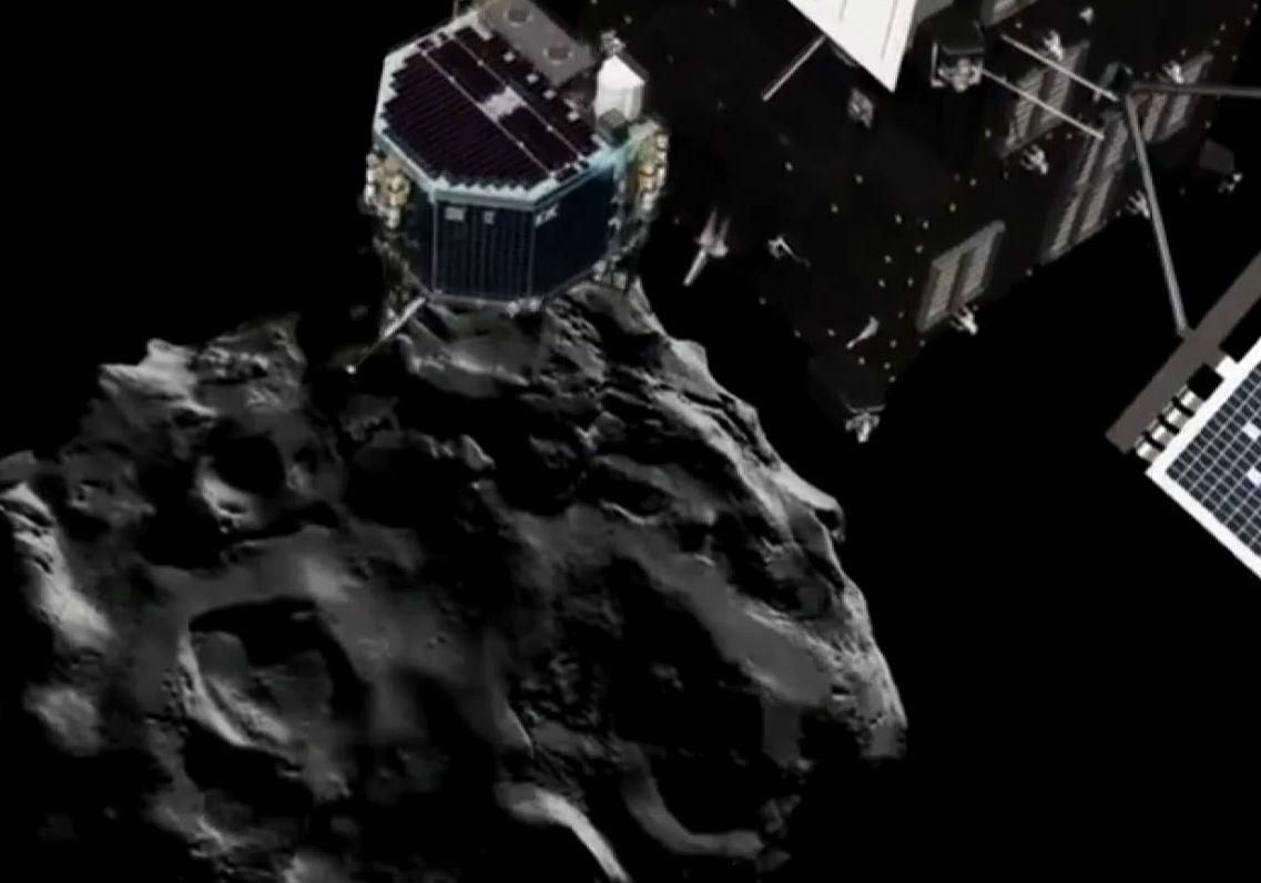 Космічний модуль зробив перший знімок Космічний модуль зробив перший знімок