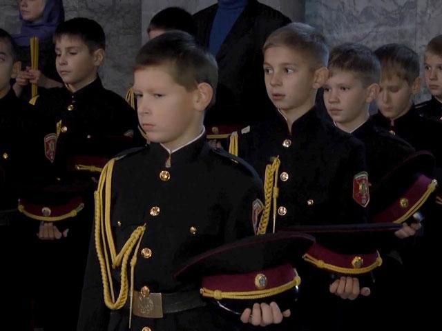 Киевские кадеты приняли присягу на верность Украине