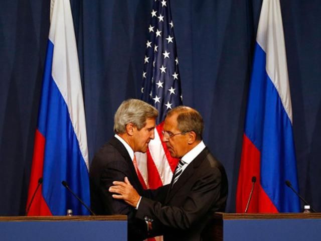 Лавров домовився з Керрі відновити роботу Контактної групи щодо Донбасу Лавров домовився з Керрі відновити роботу Контактної групи щодо Донбасу