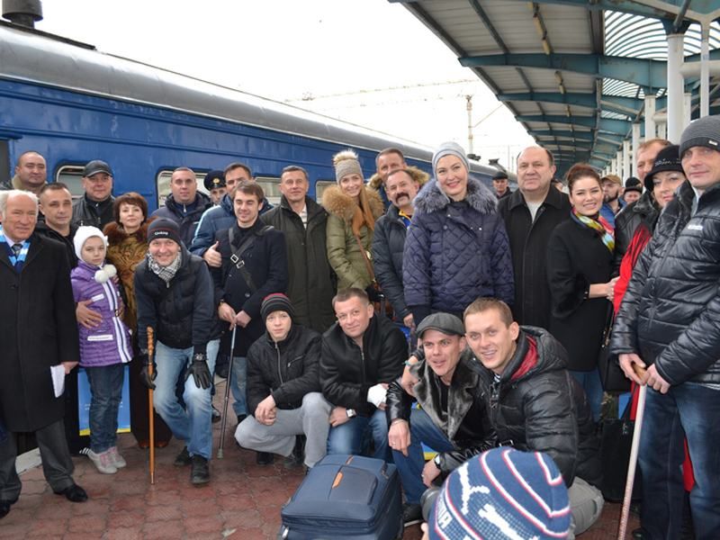 45 раненых в зоне АТО отправились в Польшу на реабилитацию 45 раненых в зоне АТО отправились в Польшу на реабилитацию