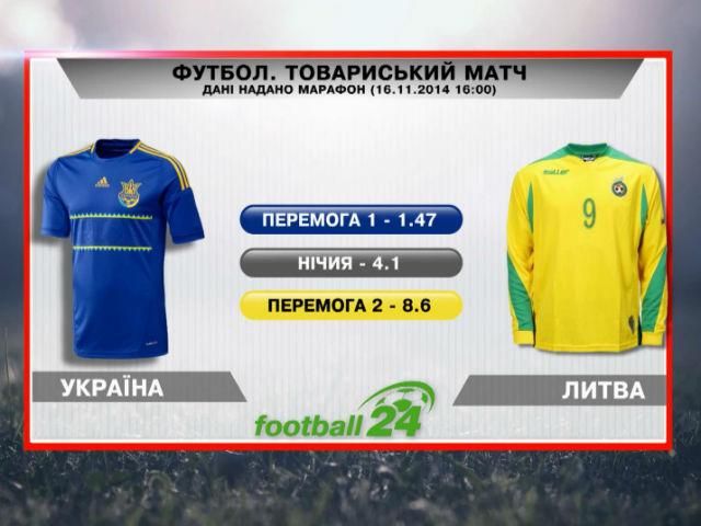Матч дня: Україна проти Литви Матч дня: Україна проти Литви