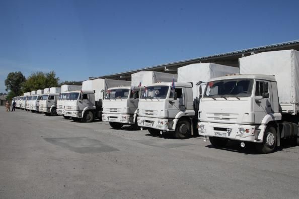 У сьомому "гумконвої" Росія привезла на Донбас тільки боєприпаси У сьомому "гумконвої" Росія привезла на Донбас тільки боєприпаси