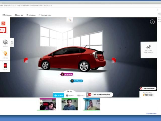 Toyota представила приложение на платформе гугловского сервиса