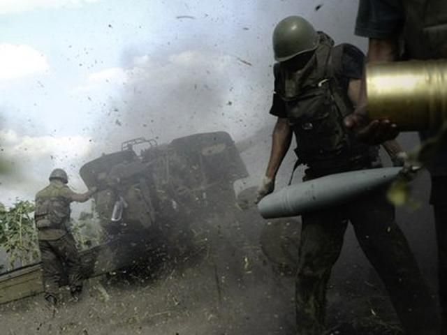 Українська артилерія завдала понад 40 вогневих ударів по противнику Українська артилерія завдала понад 40 вогневих ударів по противнику