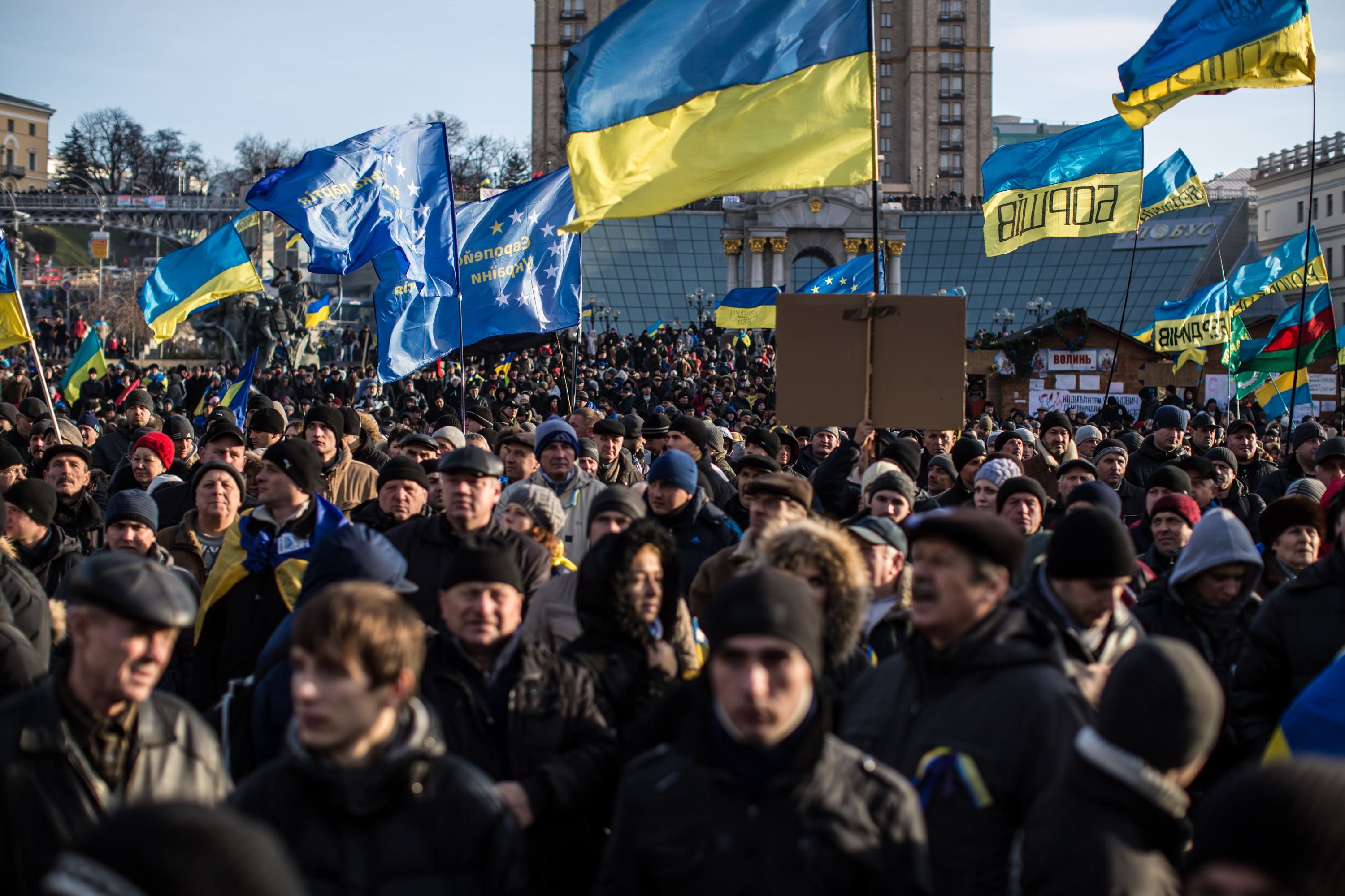 Завтра у центрі Києва буде обмежено рух транспорту у зв’язку з річницею Євромайдану