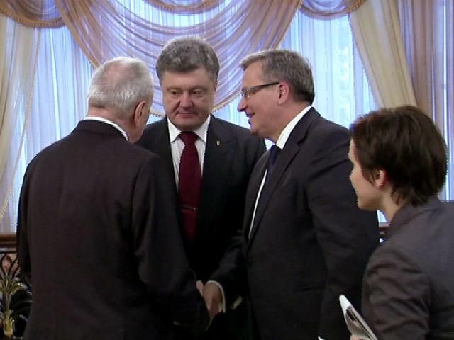 Порошенко обговорив з Президентами Молдови і Польщі безпеку в регіоні