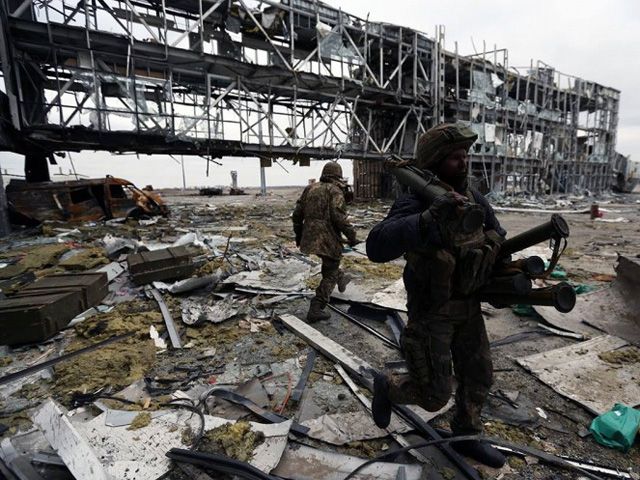 Донецкие "Киборги" разгромили позиции боевиков вблизи наблюдательной башни Донецкие "Киборги" разгромили позиции боевиков вблизи наблюдательной башни