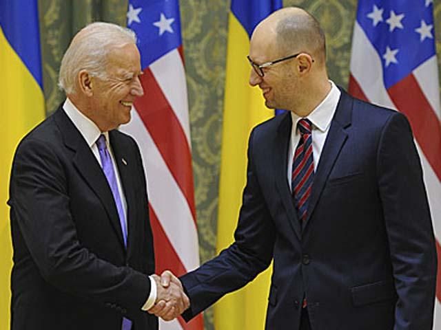 Ми хочемо допомогти, — Байден на зустрічі з Яценюком Ми хочемо допомогти, — Байден на зустрічі з Яценюком