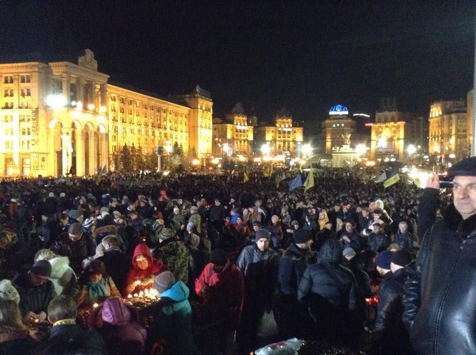 Віче на Майдані зібрало більше 5 тисяч людей