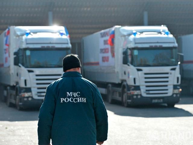 Росія готує восьмий “гумконвой” для окупованого Донбасу Росія готує восьмий “гумконвой” для окупованого Донбасу