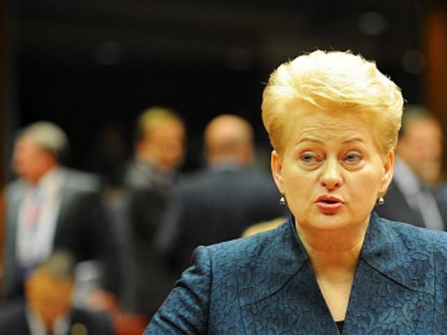 Грібаускайте прибуде в Україну на зустріч з Порошенком Грібаускайте прибуде в Україну на зустріч з Порошенком