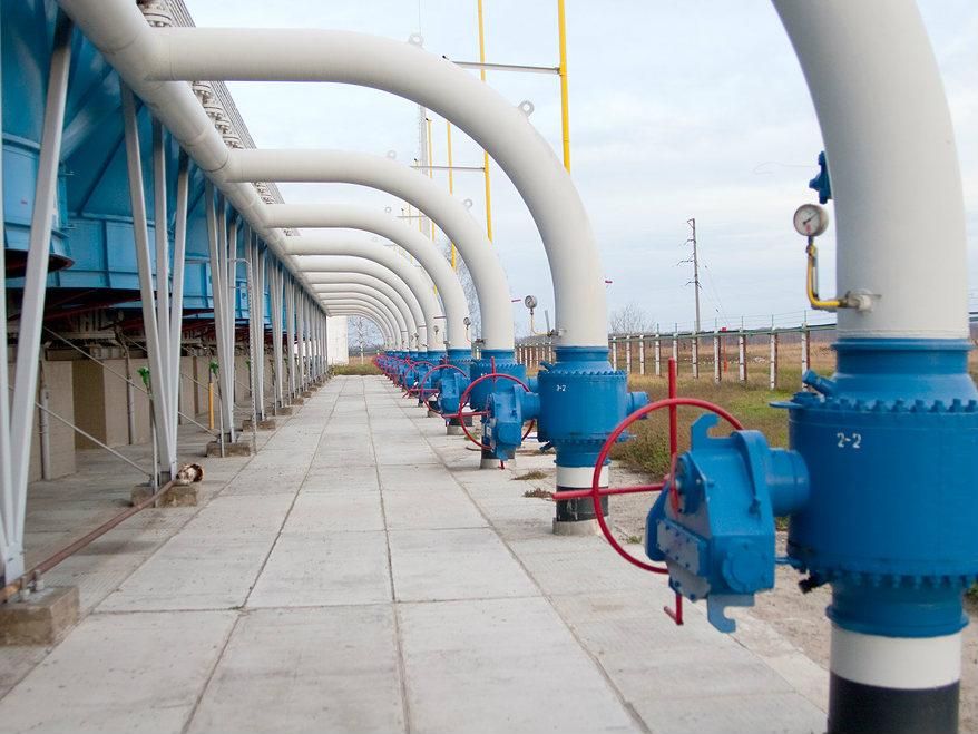 Українські газосховища заповнені менше, ніж наполовину Українські газосховища заповнені менше, ніж наполовину