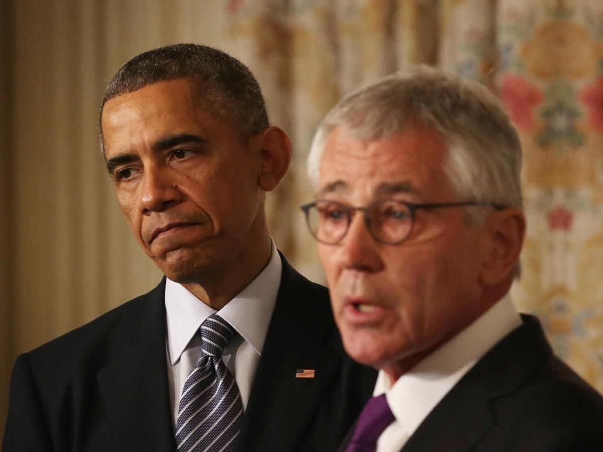 Обама заперечує політичну складову у відставці Хейгела